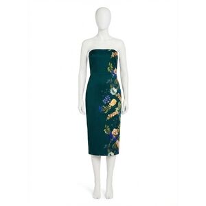 NEW AMANDA UPRICHARD shawna dress in paradise print